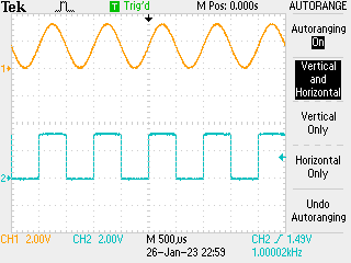 1 kHz signal